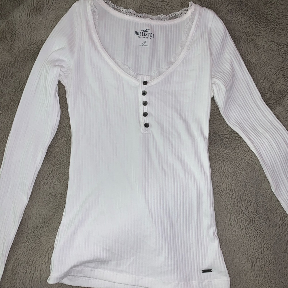 hollister henley top